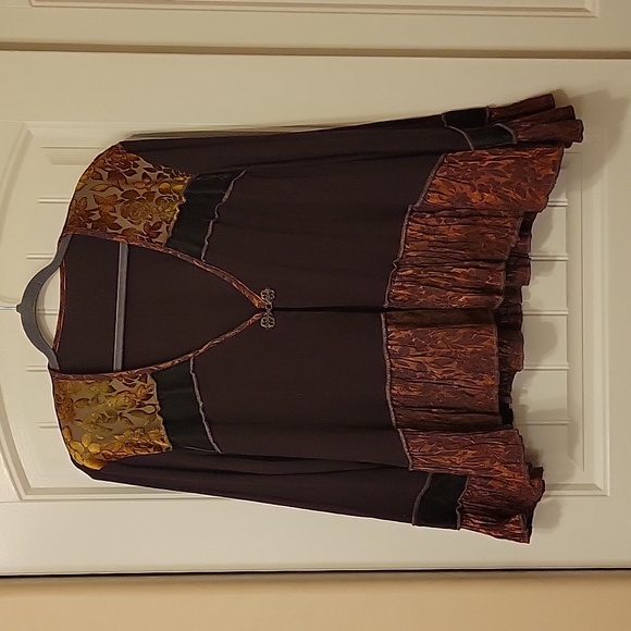 Boho cardigan with ruffle detail - Picture 1 of 6